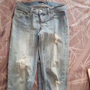 Levi's too superlow 524 jeans
